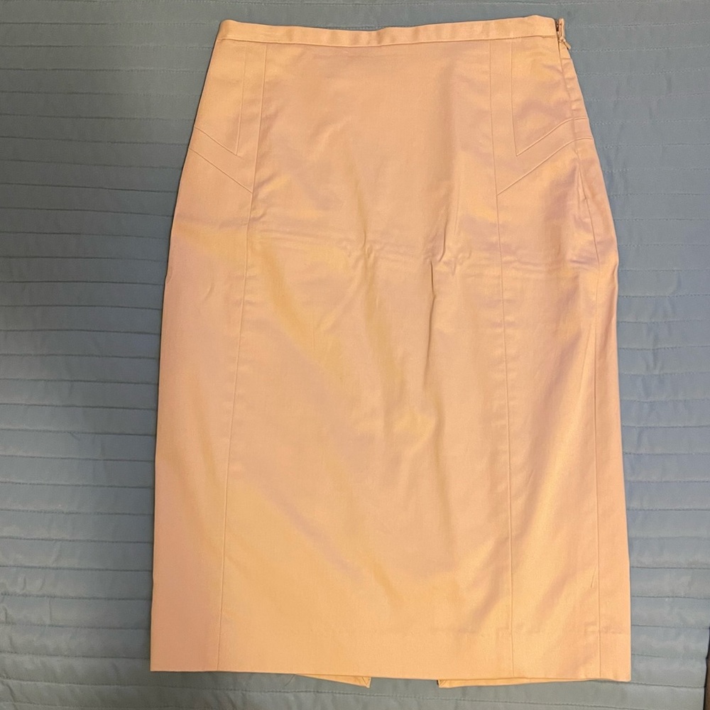 Express Tan Pencil Skirt